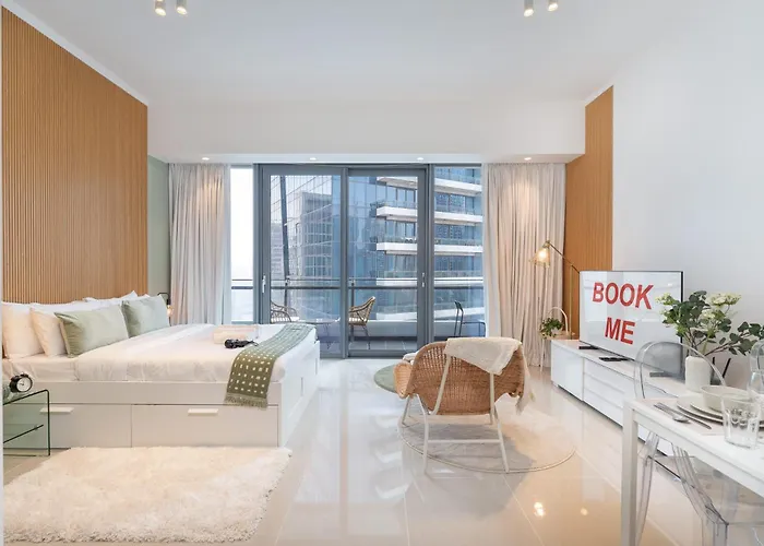 Welcoming Studio Apartment Perfect For 2 In Dubai Marina